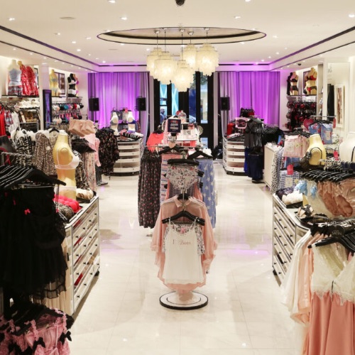 BUBBLES BOUTIQUE shaggy ribbon onepiece 花柄ロングワンピース