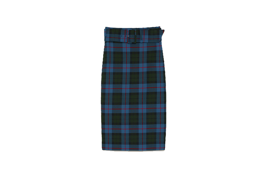 blue checked skirt - Oxford Street