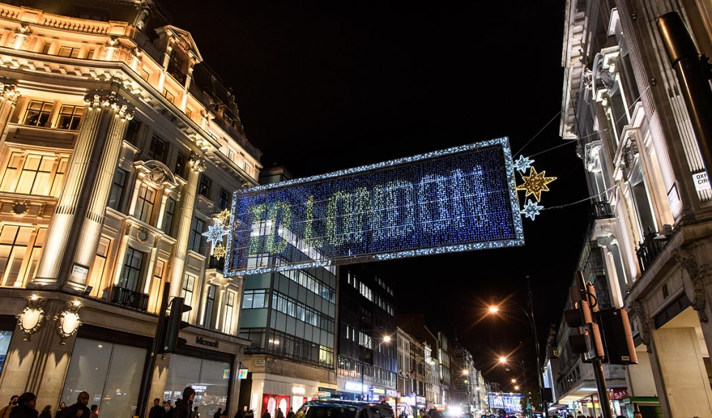 Celebrating Christmas in London  Christmas things to do in Oxford Street