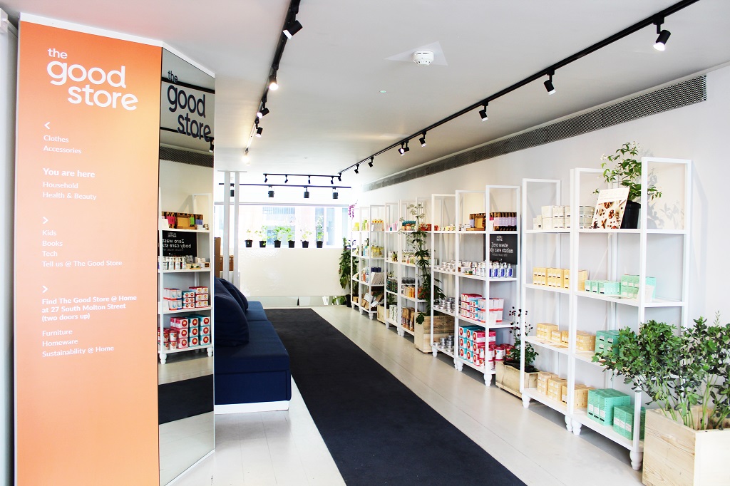 frihed har taget fejl Menstruation The Good Store: Sustainable Department Store Opens Near Oxford Street - Oxford  Street