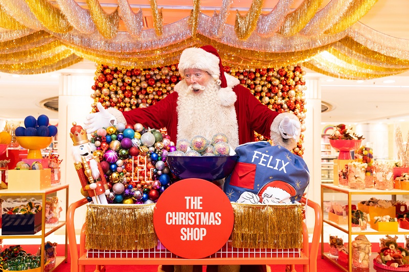 Selfridges Christmas Shop on Oxford Street, London