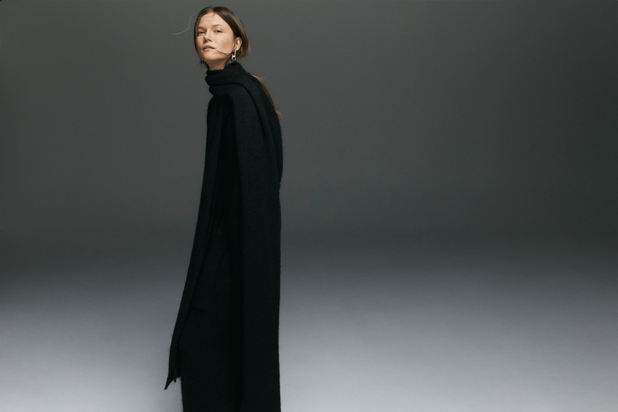 herlipto Mirage Tippet Long Coat