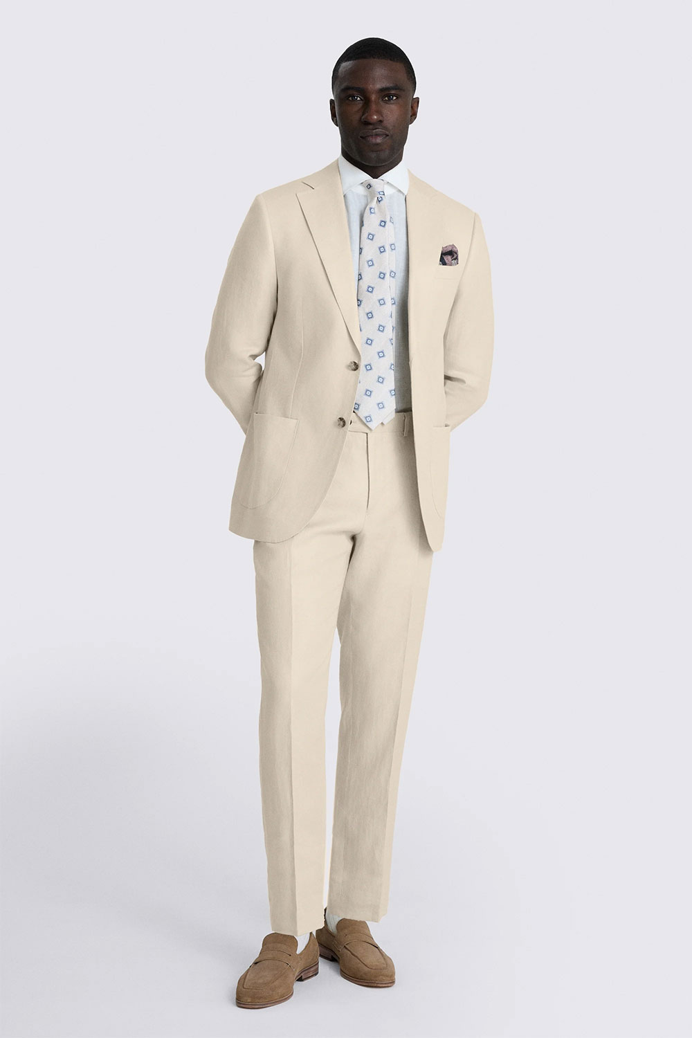 Moss Linen Suit For Wedding | Oxford Street
