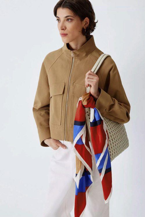Silk Scarf Styling | Oxford Street