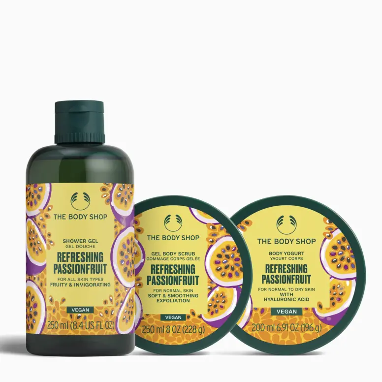 Passionfruit Collection The Body Shop | Oxford Street London