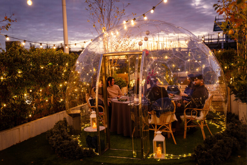 1864 Rooftop Festive Igloo | Oxford Street