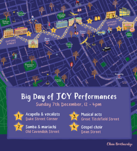 Big Day of Joy Performances | Oxford Street