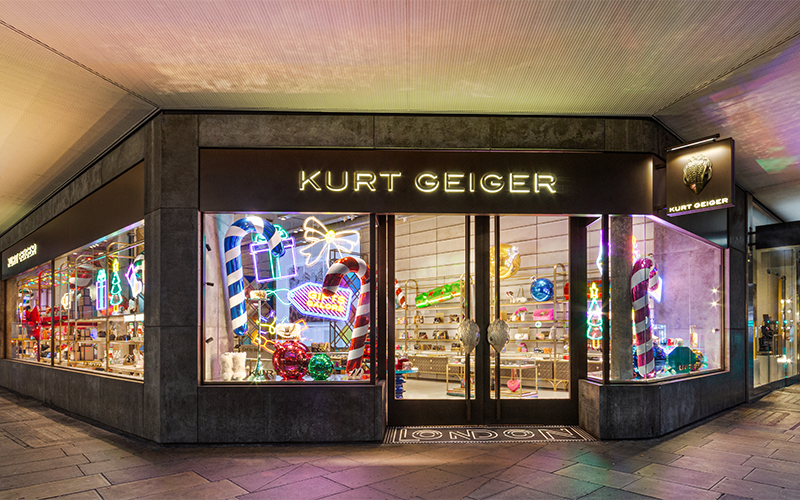 Kurt Geiger Christmas Activities | Oxford Street