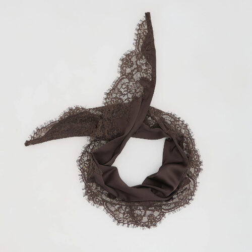 Lace Trim Neck Scarf | Oxford Street